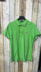 Maglietta Ralph Lauren The Skinny Polo Verde XS Vintage Y2K Donna — foto 3