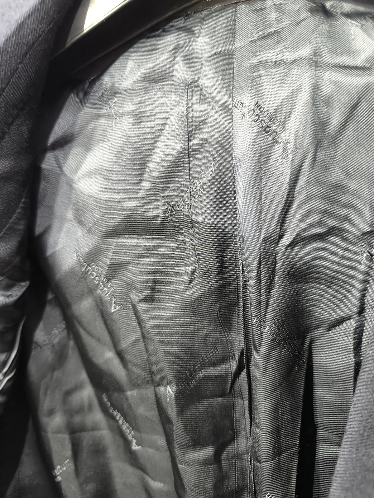 Blazer monopetto Aquascutum Blu molto scuro Rever a lancia Vintage Y2K (XXL) — foto 4