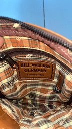 Borsa a tracolla in pelle Hill Burry Marrone Cuoio Vintage Y2K — foto 8