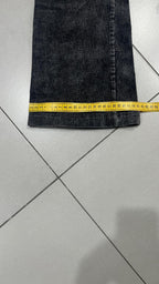 Pantaloni velluto a coste Edera Grigio antracite slavato Vintage Y2K (44) — foto 7