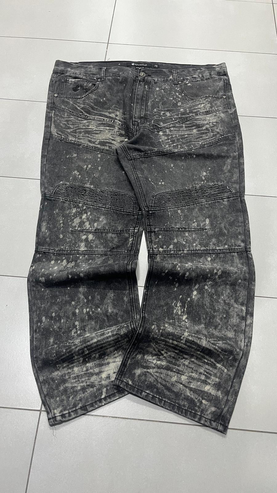 Jeans Rocawear Classic Fit Nero Antracite Vintage Y2K (W44 L32) — foto 4