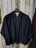 Giacca bomber Lacoste Zip integrale Blu navy Vintage Y2K (L) — foto 3