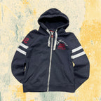 Felpa SuperDry Vintage Blu Marino con Stampa Y2K (M)