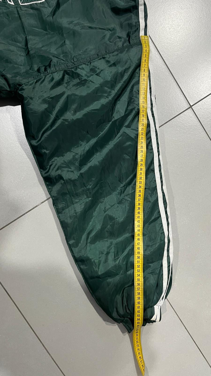 Giacca sportiva adidas Full Zip Collo Alto Verde Scuro Vintage Y2K (XXL) — foto 8