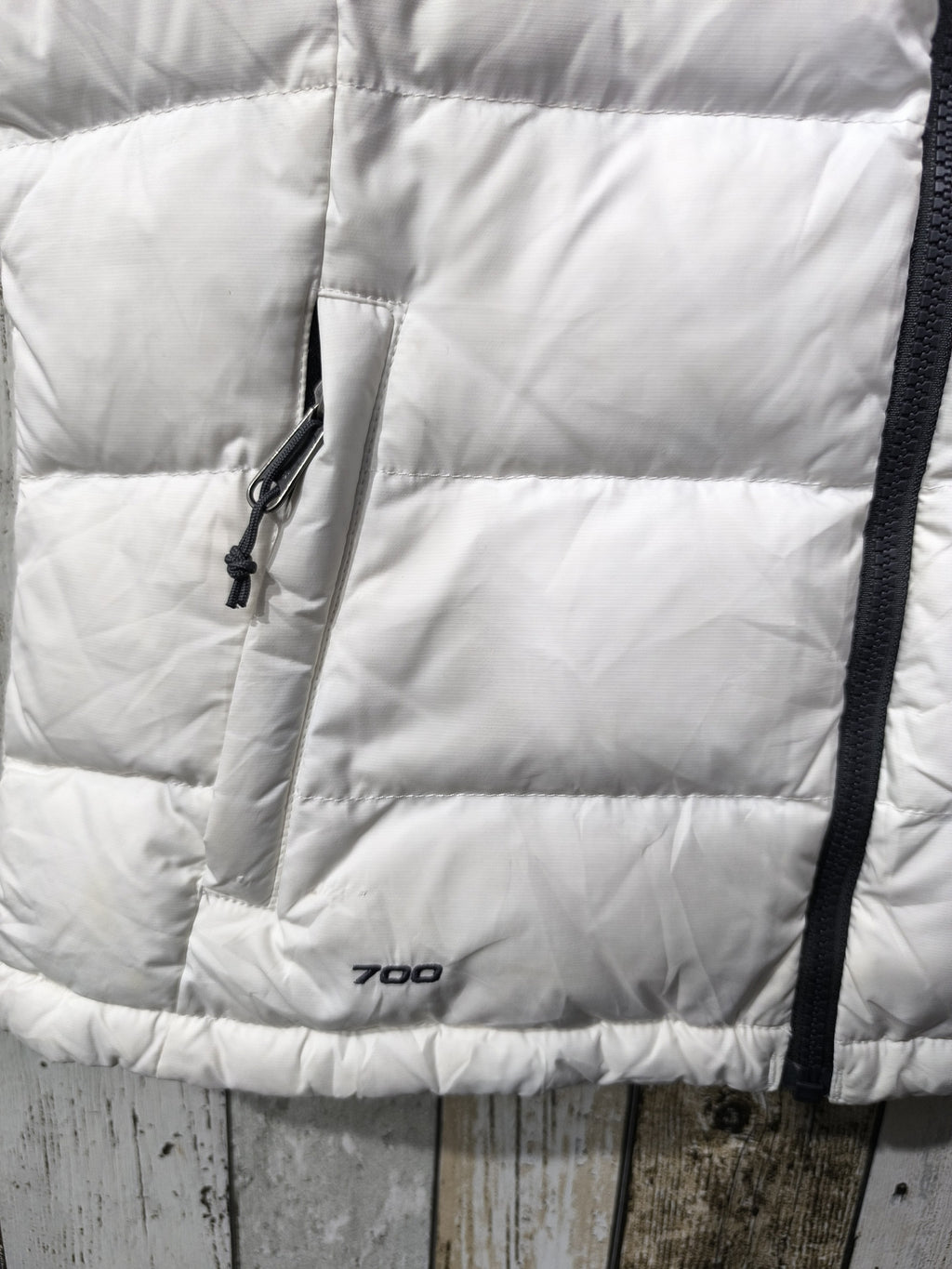Gilet Piumino Imbottito The North Face Bianco Vintage Y2K Donna (S) — foto 6