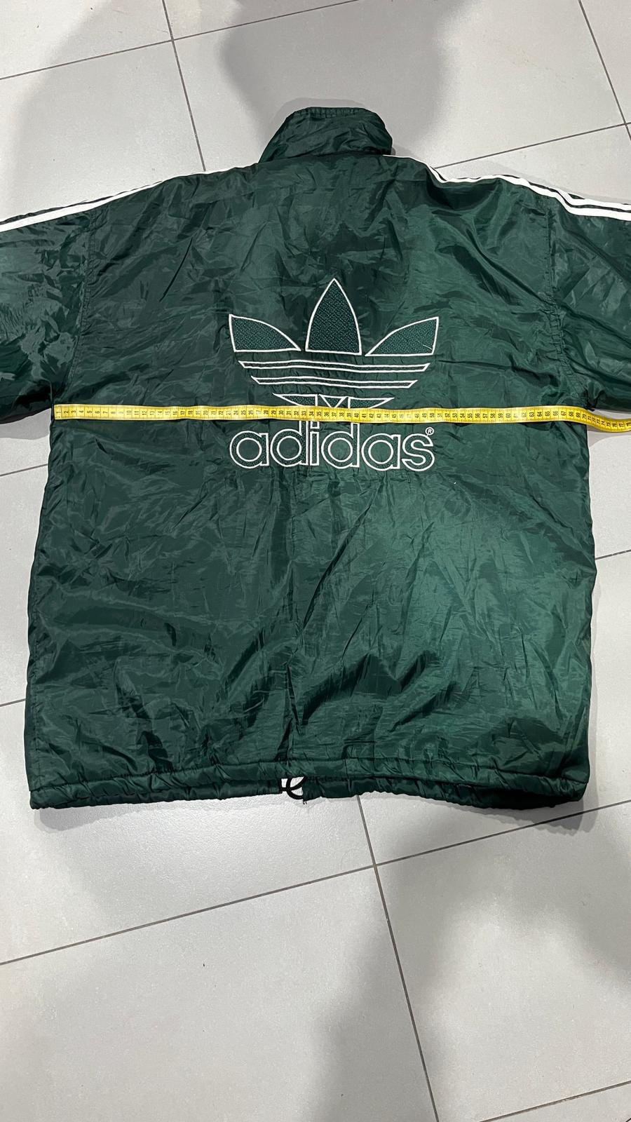 Giacca sportiva adidas Full Zip Collo Alto Verde Scuro Vintage Y2K (XXL) — foto 7