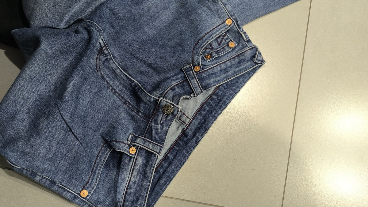 Jeans True Religion 5 Tasche Blu Denim Vintage Y2K (32) — foto 5