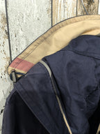 Trench Coat Doppiopetto Burberry Blu Navy Vintage Y2K — foto 7