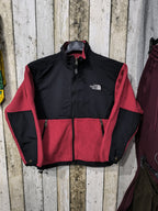 Pile Collo Alto Zip Integrale The North Face Nero Bordeaux Vintage Y2K — foto 3