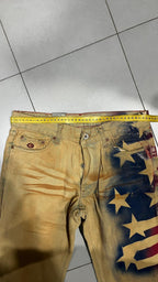 Jeans Straight Energie Straight Morris Beige Vintage Y2K (W32) — foto 7