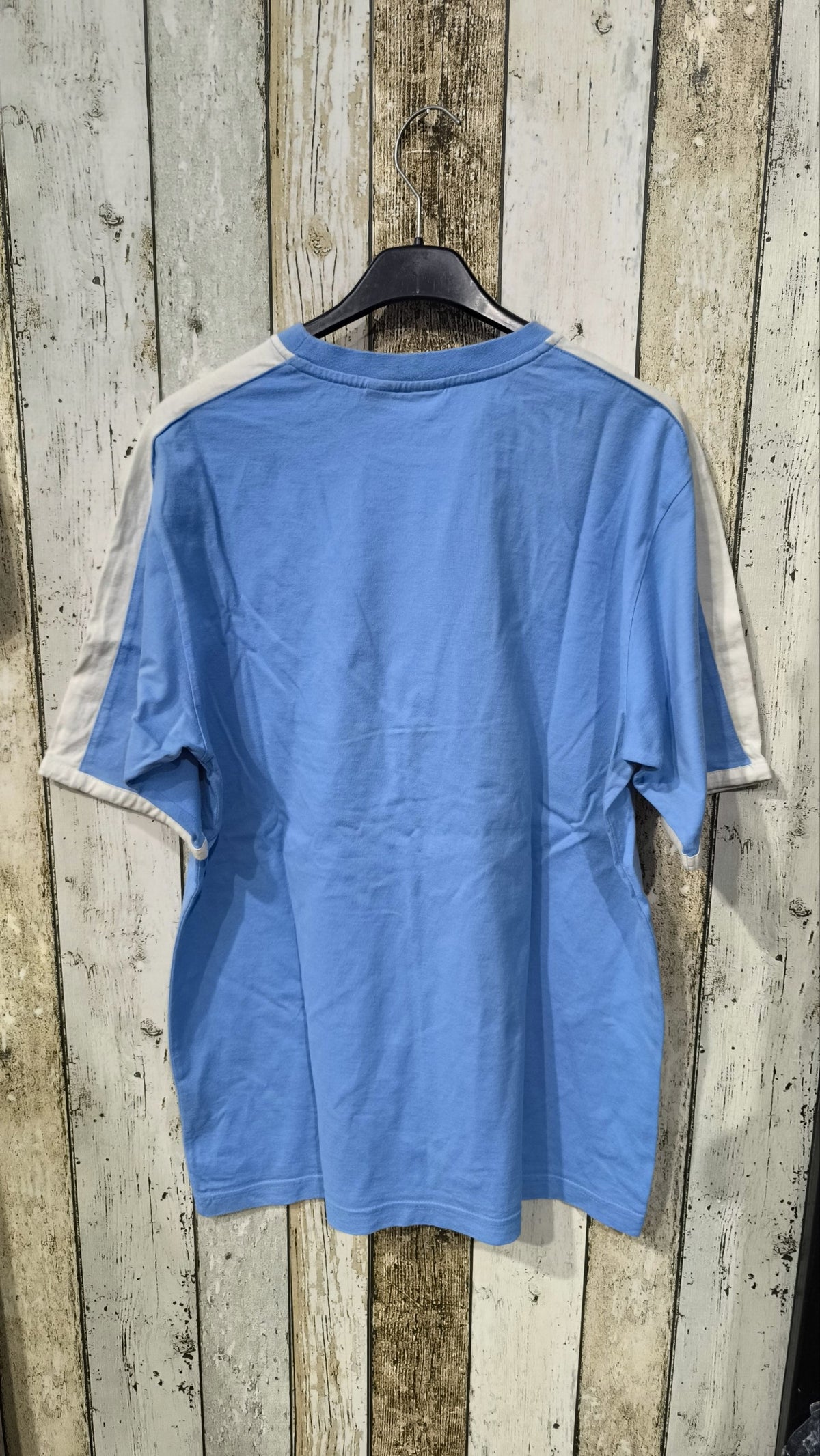 Maglietta Puma Azzurro con Banda Bianca Vintage Y2K — foto 4