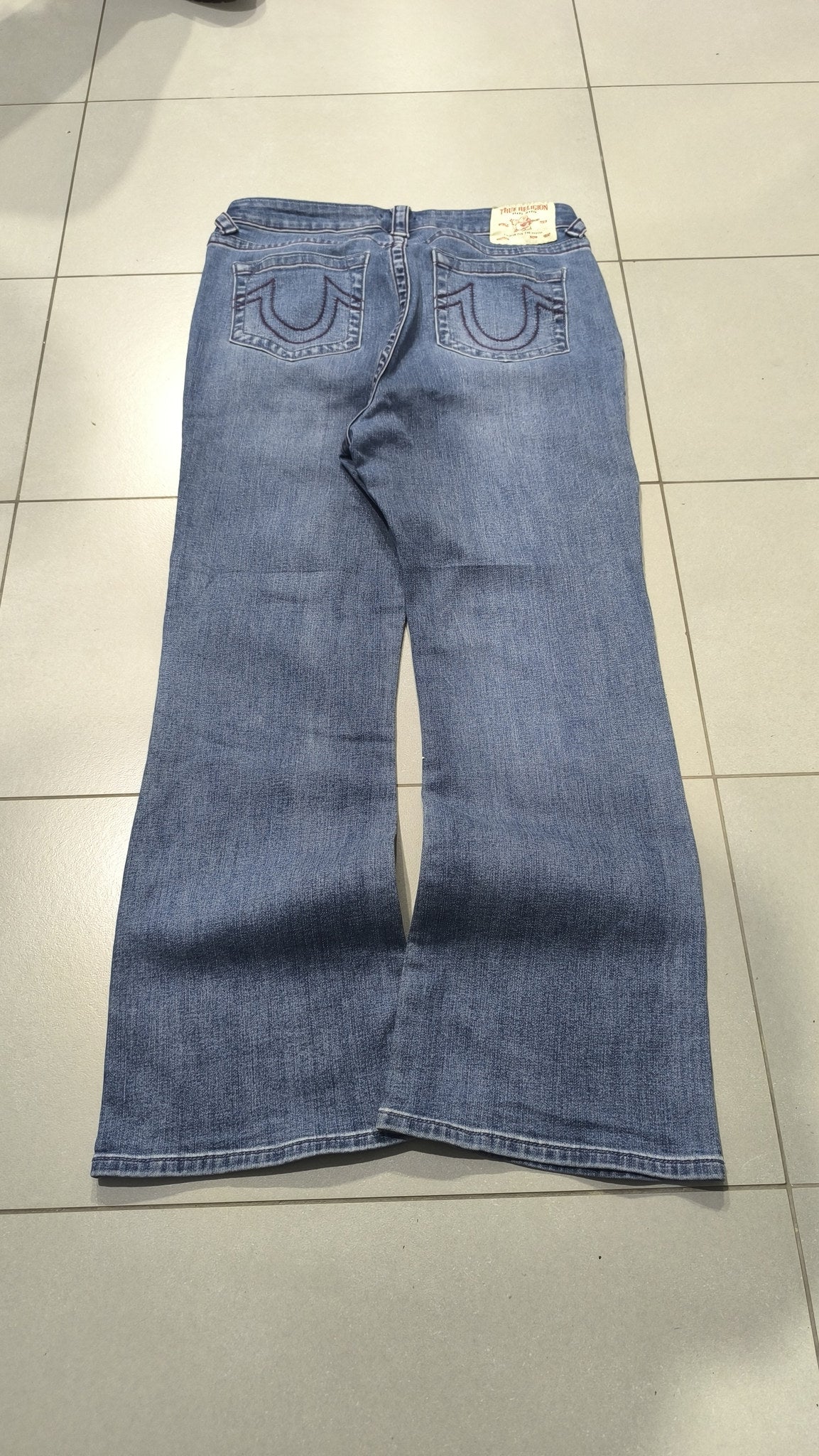 Jeans True Religion 5 Tasche Blu Denim Vintage Y2K (32) — foto 3