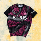 T-Shirt PSG Paris "Mbappè 7" Football Vintage Y2K 90s 2000s American Style (M)