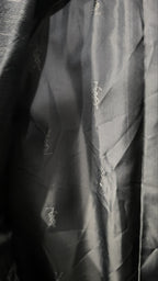 Completo uomo Yves Saint Laurent doppiopetto gessato grigio antracite Vintage Y2K (52) — foto 5