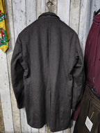 Cappotto monopetto JOOP! Rever Bottoni Grigio scuro mélange Vintage Y2K (XL) — foto 5