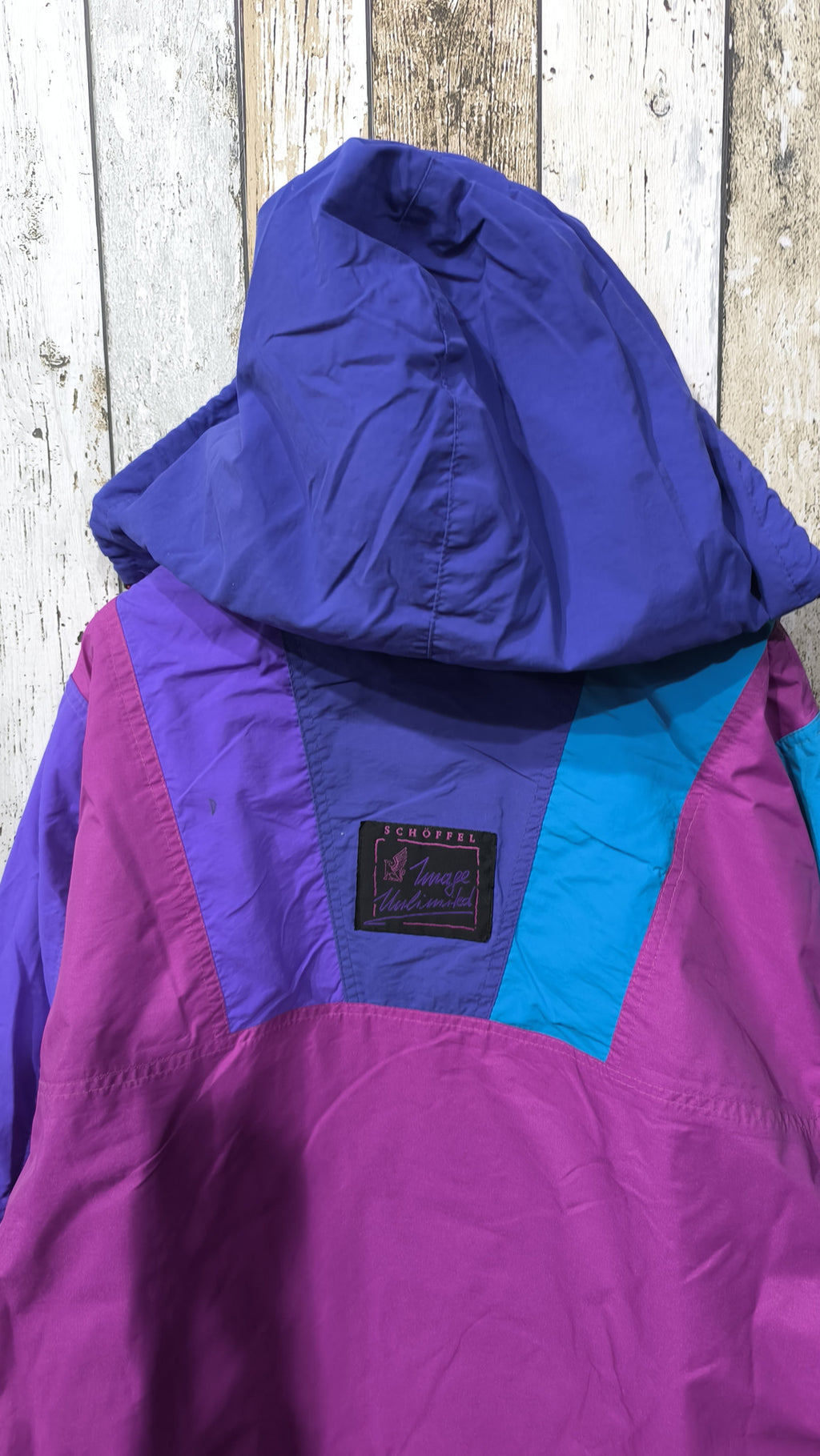 Giacca a vento Schoffel Color Block Vintage Y2K (42) — foto 9