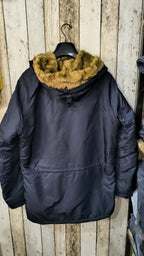 Parka imbottito Alpha Industries con cappuccio e zip Vintage Y2K (XL) — foto 6
