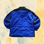 Giubbino Ellesse Vintage Blu Elettrico / Grigio Anni '80 Y2K (XXL)