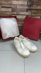 Sneakers Basse Valentino Garavani Borchie Piramidali Bianche Vintage Y2K — foto 8