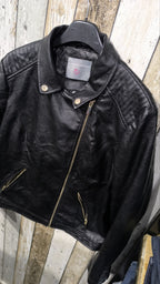 Giacca biker Dorothy Perkins nera Vintage Y2K donna — foto 4