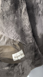 Marpel e Shearling Cappotto Vintage Y2K Marrone Pelle Lana (44) — foto 4