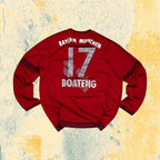 T-Shirt Bayern Monaco Adidas "Boateng 17" Football Vintage Y2K 90s 2000s American Style (XL)