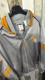 Giacca sportiva con zip adidas Grigio Vintage Y2K (M) — foto 4