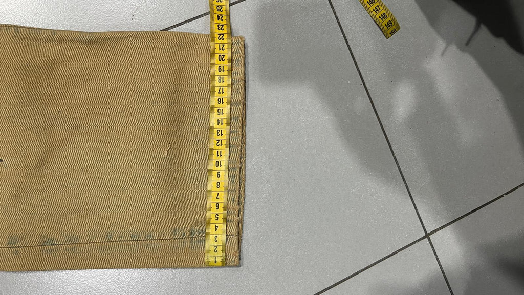 Jeans Straight Energie Straight Morris Beige Vintage Y2K (W32) — foto 8