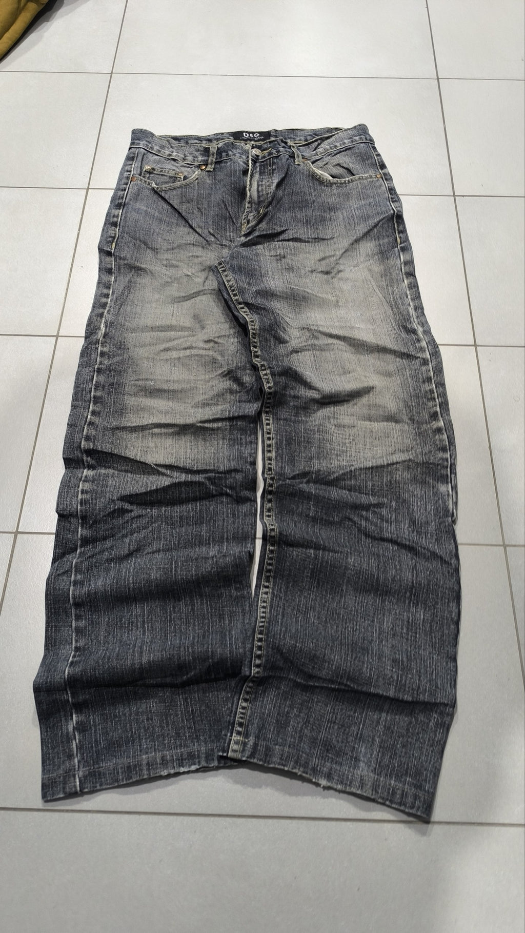 Jeans Dolce & Gabbana gamba ampia ricami Vintage Y2K uomo (M) — foto 6