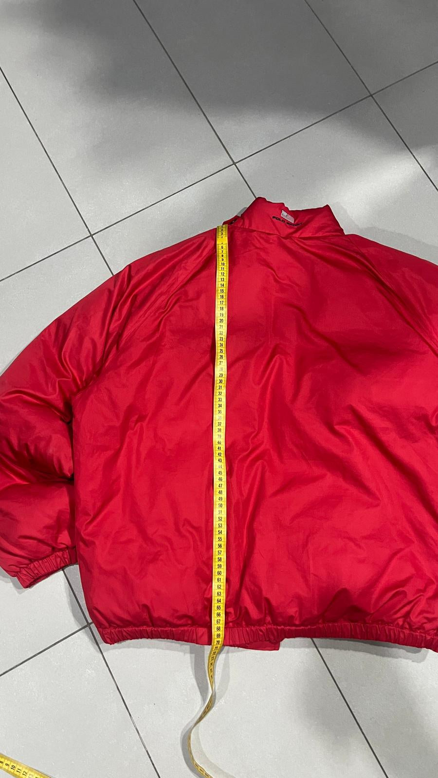 Giacca a vento sportiva Polo Sport Ralph Lauren Rosso Vintage Y2K — foto 7