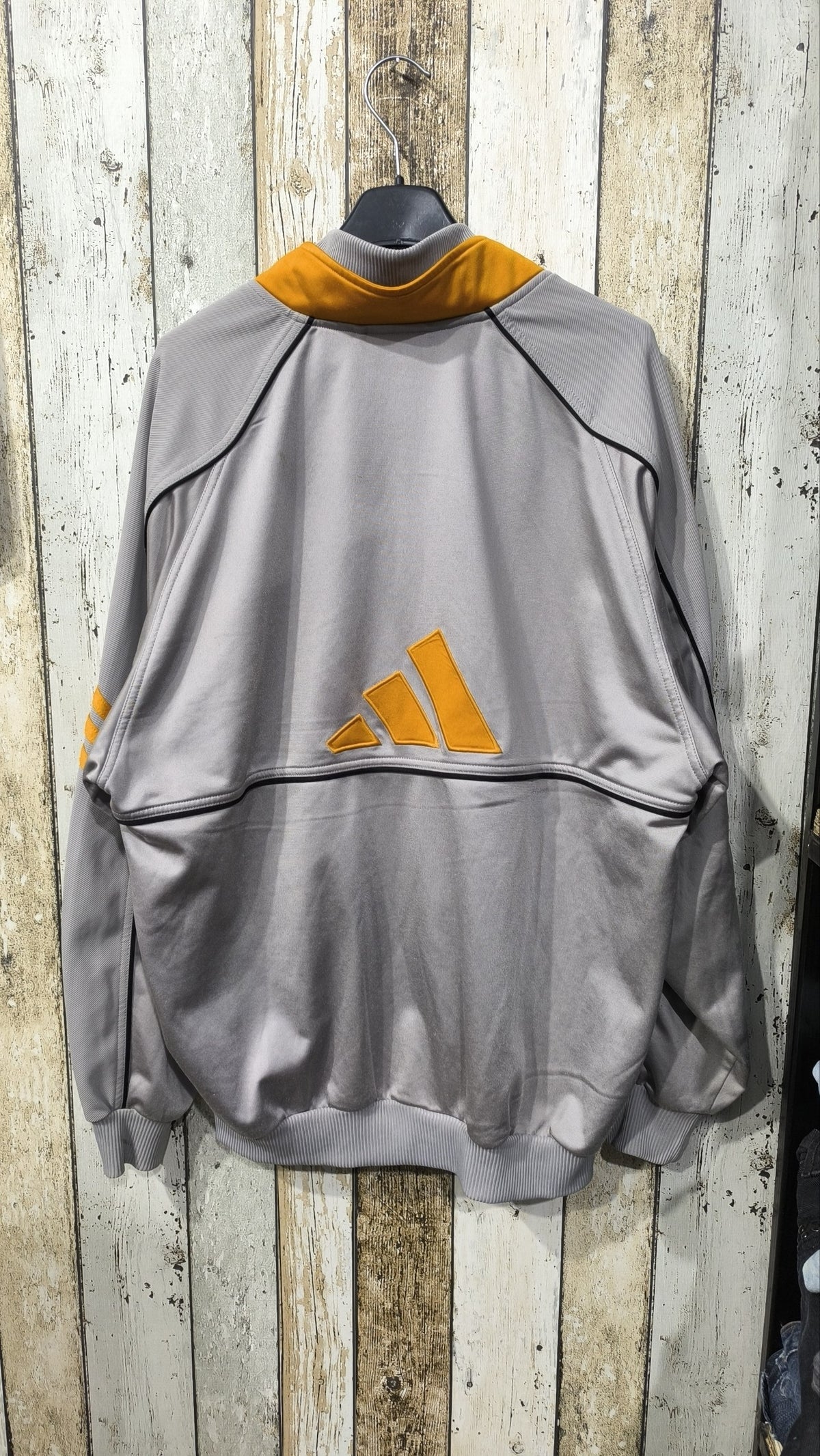 Giacca sportiva con zip adidas Grigio Vintage Y2K (M) — foto 6