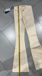 Cotton Denim Pants Embroidered Miss Sixty Baggy Fit Vintage Y2K 90s 00s Hip-Hop (XXS)