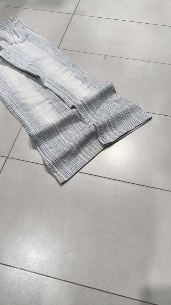 Denim Jeans Washed Baggy Fit  (XXS)