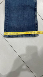 Denim Jeans Washed Baggy Fit  (L)