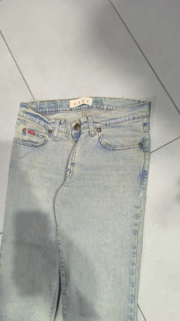 Denim Particular Flare Baggy Fit  (XS)