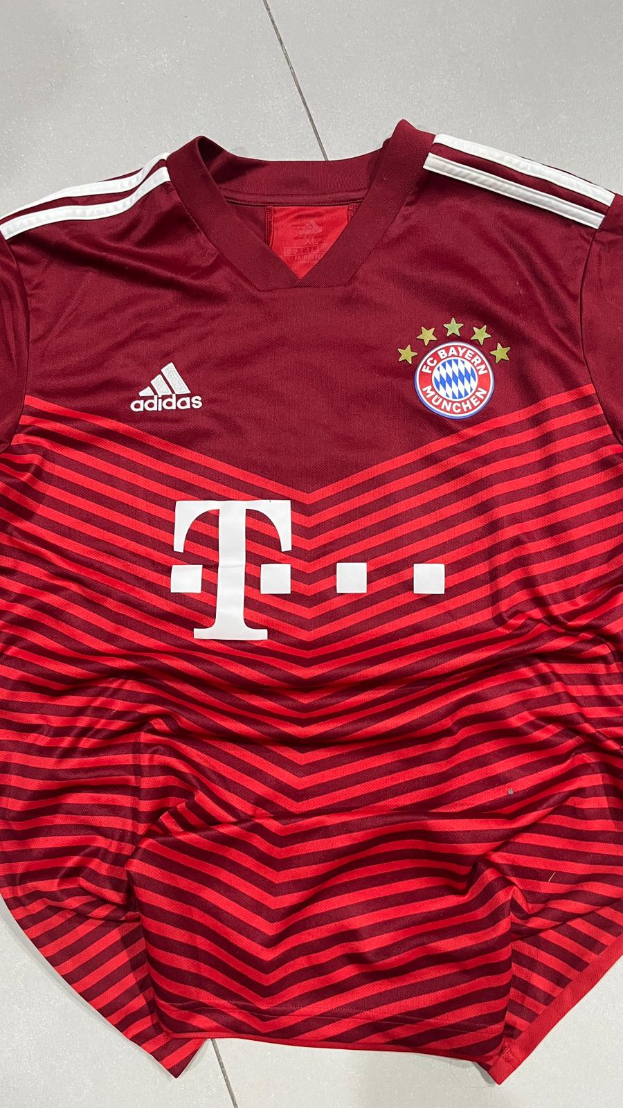 T-Shirt Adidas Bayern Monaco "Stefan 99" Football Vintage Y2K 90s 2000s American Style (L)