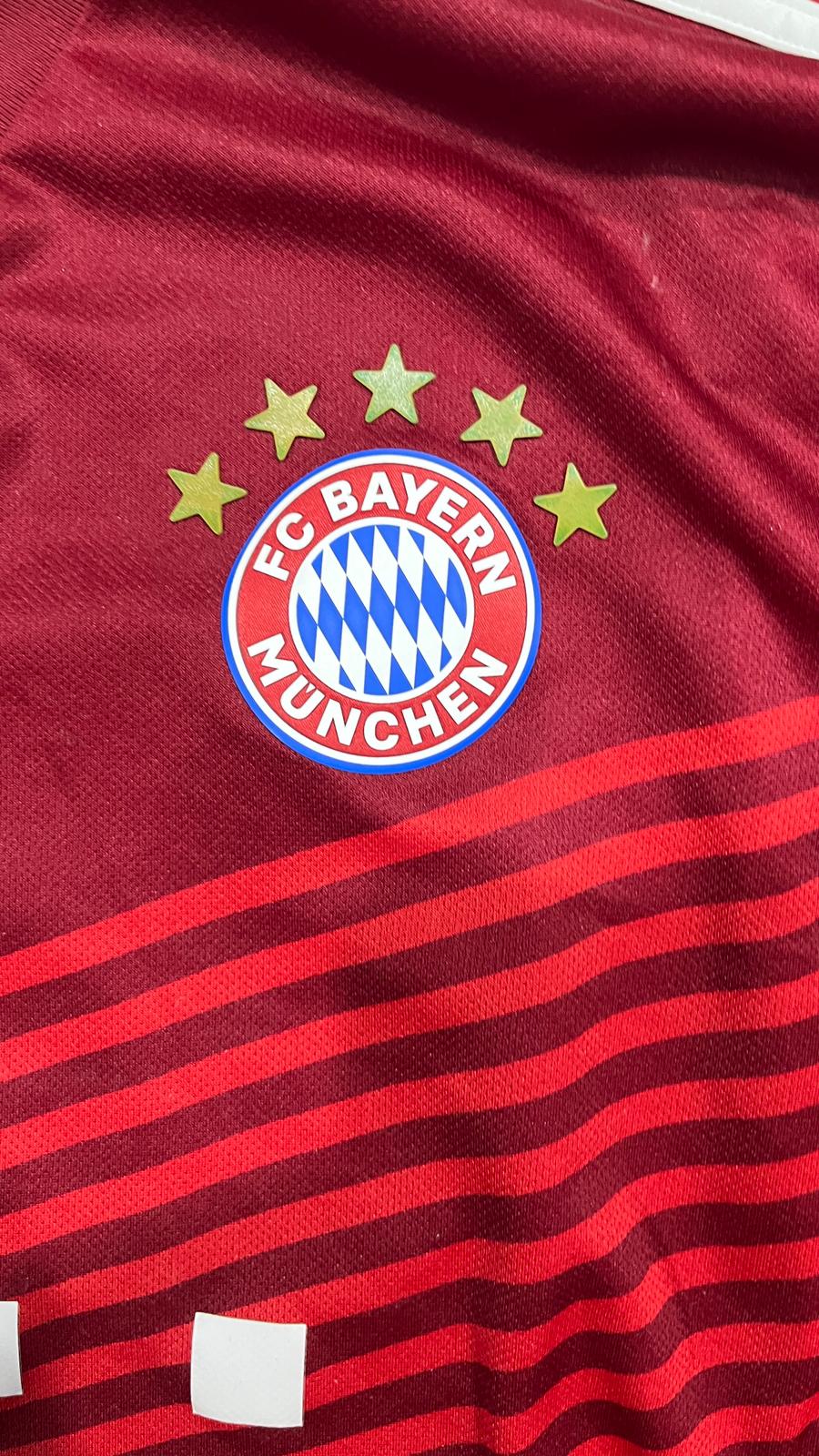 T-Shirt Adidas Bayern Monaco "Stefan 99" Football Vintage Y2K 90s 2000s American Style (L)