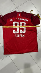 T-Shirt Adidas Bayern Monaco "Stefan 99" Football Vintage Y2K 90s 2000s American Style (L)
