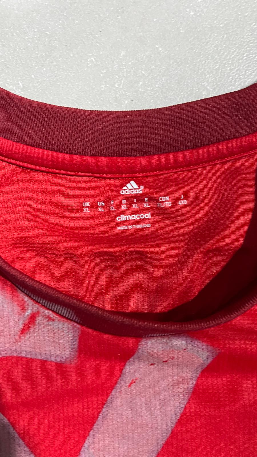 T-Shirt Bayern Monaco Adidas "Boateng 17" Football Vintage Y2K 90s 2000s American Style (XL)