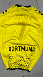 T-Shirt BVB Borussia Dortumund "Leitner 7" Football Jersey Vintage Y2K 90s 2000s (S)