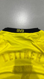 T-Shirt BVB Borussia Dortumund "Leitner 7" Football Jersey Vintage Y2K 90s 2000s (S)