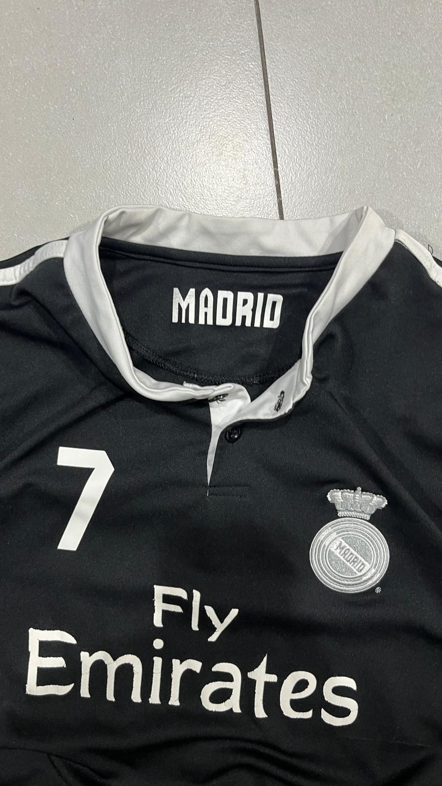 T-Shirt Real Madrid Cristiano Ronaldo 7 Football Vintage Y2K 90s 2000s American Style (XS)