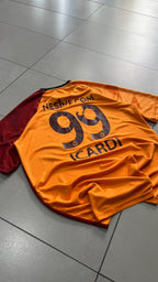 T-Shirt Nike Galatasaray "Icardi 99" Football Vintage Y2K 90s 2000s American Style (L)