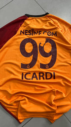 T-Shirt Nike Galatasaray "Icardi 99" Football Vintage Y2K 90s 2000s American Style (L)
