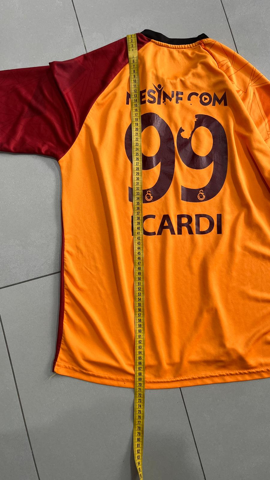 T-Shirt Nike Galatasaray "Icardi 99" Football Vintage Y2K 90s 2000s American Style (L)