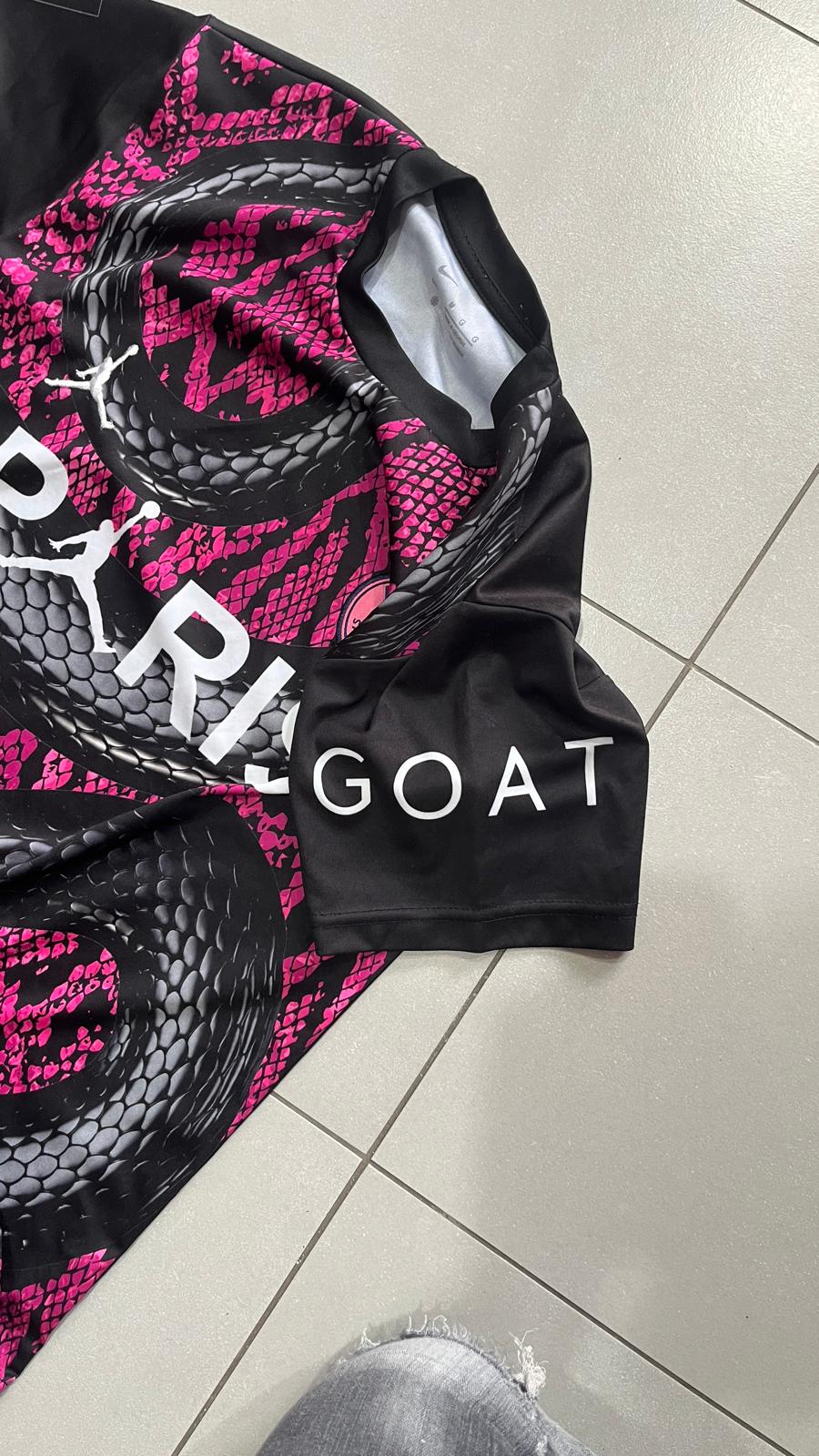 T-Shirt PSG Paris "Mbappè 7" Football Vintage Y2K 90s 2000s American Style (M)