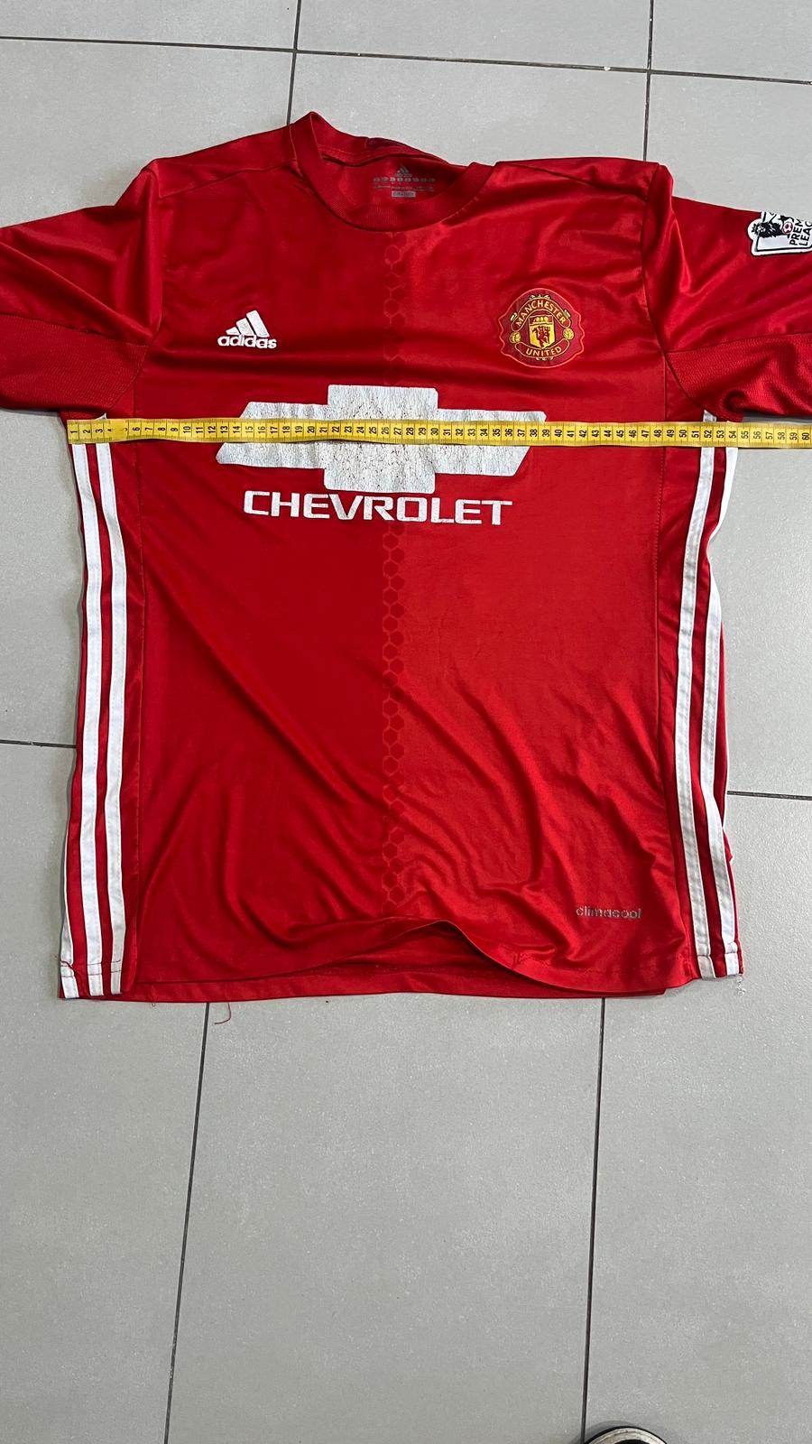 T-Shirt Manchester United "Ibrahimovic 9" Football Vintage Y2K 90s 2000s American Style (L)