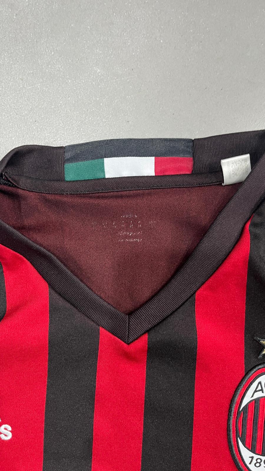 T-Shirt Adidas x Milan Football Vintage Y2K 90s 2000s American Style (M)