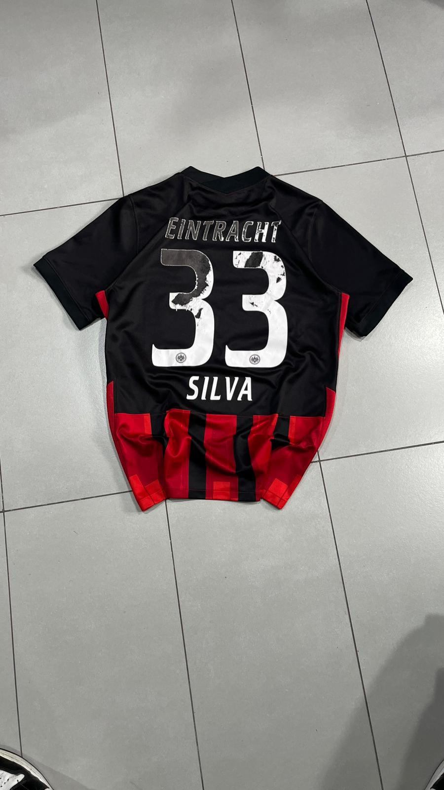 T-Shirt  Nike x Frankfurt "Silva 33" Football Vintage Y2K 90s 2000s American Style (M)