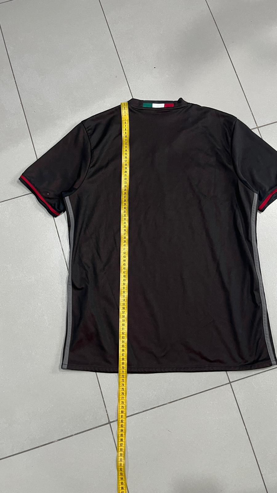 T-Shirt Adidas x Milan Football Vintage Y2K 90s 2000s American Style (M)
